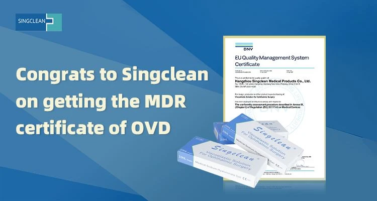 OVD'nin MDR Sertifikasını Aldığı İçin Singclean'ı Tebrik Ederiz